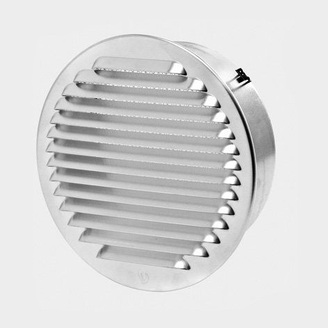 Schutzgitter 315 Mm Für Lüftungsrohre – Aus Aluminium, Mit Drahtgeflecht Gegen Ungeziefer